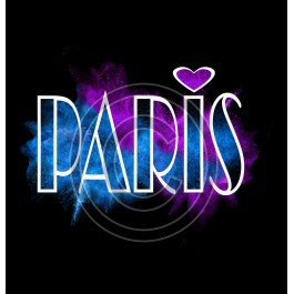 t-shirt femme Paris Design d'Oc