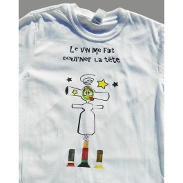 t-shirt  manches longues tire bouchon Design d'Oc