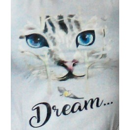 t-shirt chat dream2 Design d'Oc