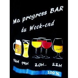 t-shirt homme progress-bar Design d'Oc