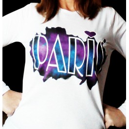 t-shirt femme Paris Design d'Oc