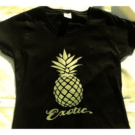 T-shirt femme ananas Design d'Oc