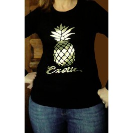 T-shirt femme ananas OR Design d'Oc