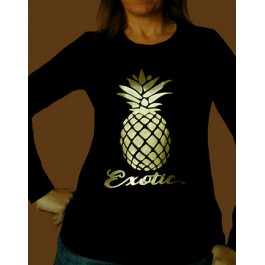 T-shirt femme ananas OR Design d'Oc
