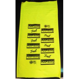 tour de cou fluo jaune modulable