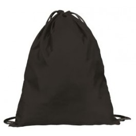 sac cordelette noir design d'Oc
