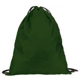 sac cordelette vert bouteille design d'Oc