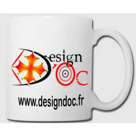 mug personnalisé logo Design d'Oc