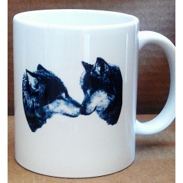 mug loups à personnaliser Design d'Oc