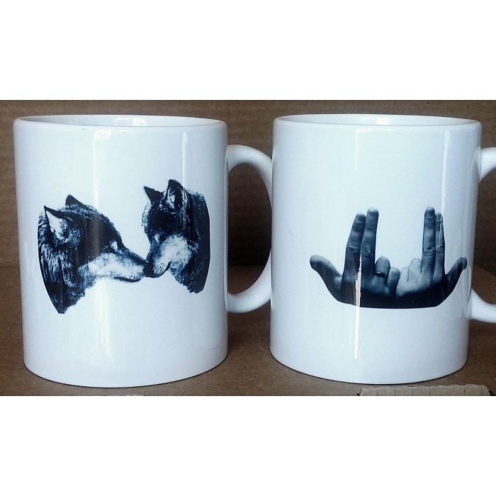 mug loups et rap à personnaliser Design d'Oc