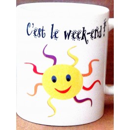 Mug soleil à personnaliser Design d'Oc