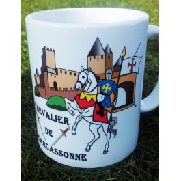 mug chevalier 2 Design d'Oc