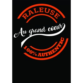 t-shirt raleuse détail Design d'Oc