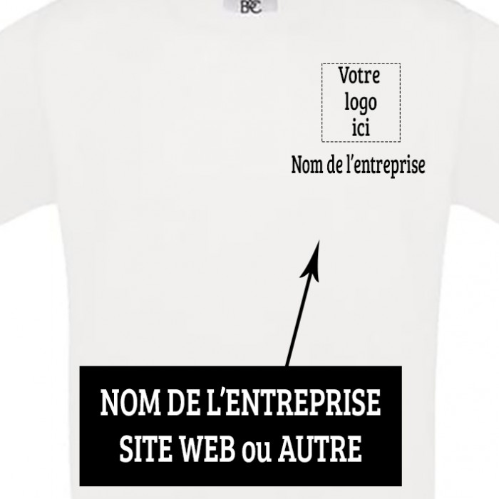 t-shirt homme avec logo Côté Design d'Oc